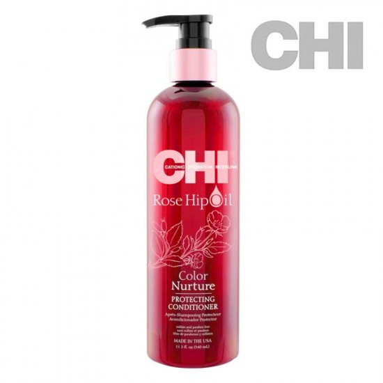 CHI Rose Hip Oil Protecting Conditioner kondicionieris 340ml CHI Rose Hip Oil Protecting Conditioner kondicionieris 340ml