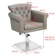 Gabbiano Berlin Hairdressers Chair Grey 421 Gabbiano Berlin Hairdressers Chair Grey 421