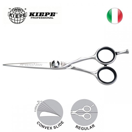 Kiepe Sensation 2258 profesionālās frizieru šķēres 5.5 Kiepe Sensation 2258 profesionālās frizieru šķēres 5.5