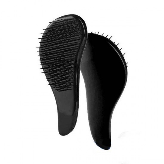 Bravehead Detangler melnā masāžas ķemme