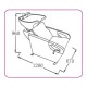 Shampoo Chair unit 583-1 Shampoo Chair unit 583-1