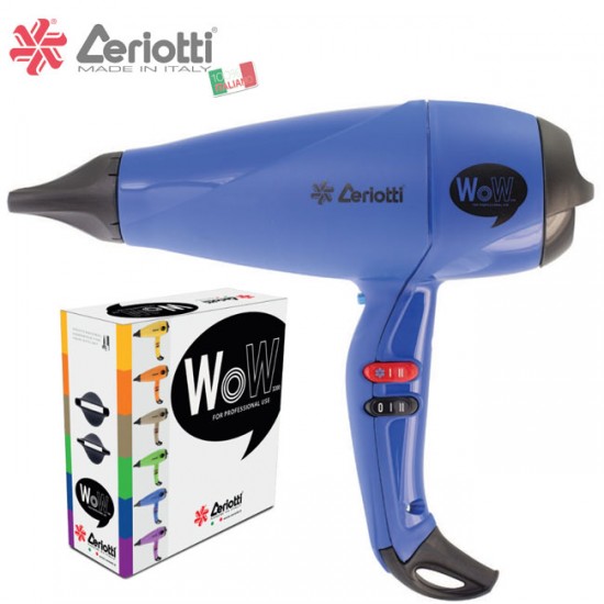 Ceriotti Hair Dryer WoW 2000W Blue Ceriotti Hair Dryer WoW 2000W Blue