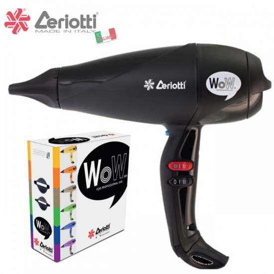 Ceriotti Hair Dryer WoW 2000W Black Ceriotti Hair Dryer WoW 2000W Black