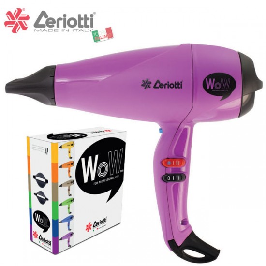 Ceriotti Hair Dryer WoW 2000W Violet Ceriotti Hair Dryer WoW 2000W Violet