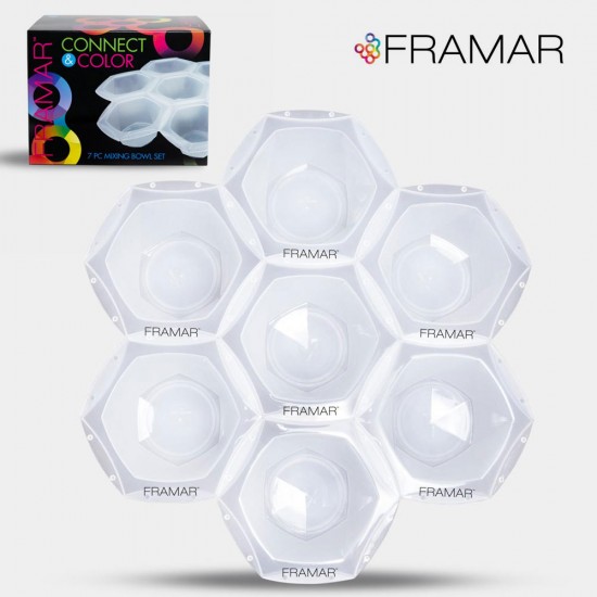Framar Connect and Color krāsu trauciņi 7gab.
