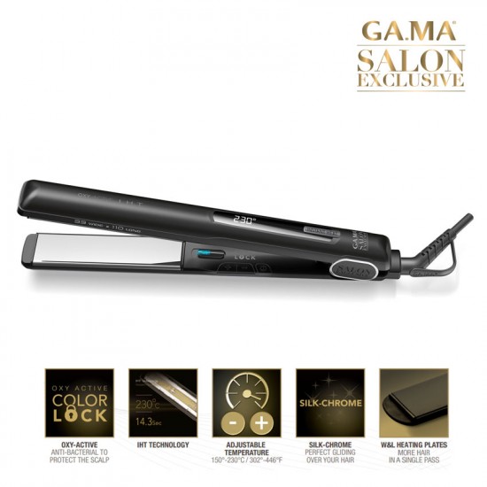Gama G-Style Oxy-Active professional hair straightener 33x110mm Gama G-Style Oxy-Active professional hair straightener 33x110mm