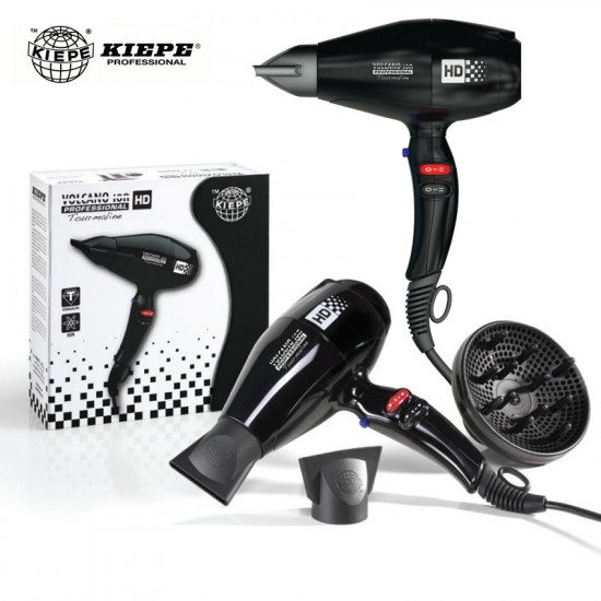 Kiepe Volcano HD Professional Hair dryer black Kiepe Volcano HD Professional Hair dryer black