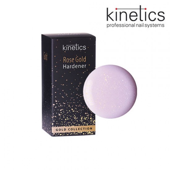Kinetics Rose Gold nagu stiprinātājs 15ml Kinetics Rose Gold nagu stiprinātājs 15ml