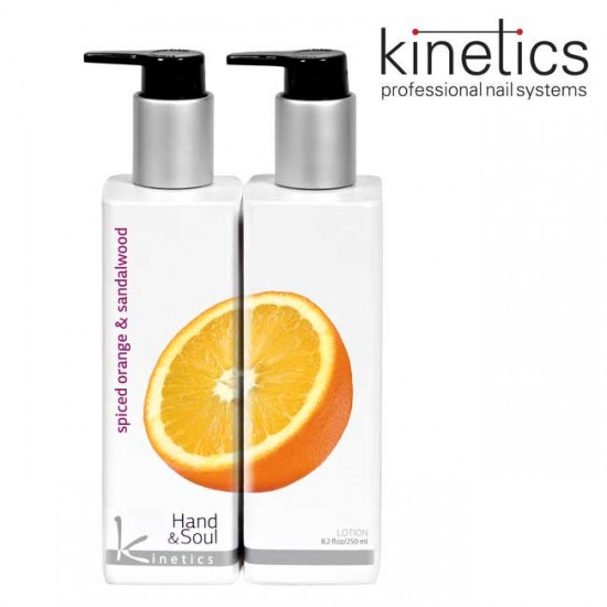 Kinetics Hand & Body Lotions Spiced Orange & Sandalwood 250ml Kinetics Hand & Body Lotions Spiced Orange & Sandalwood 250ml