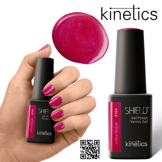 Kinetics Shield Gel Polish 15ml #164 Raspberry Fizz Kinetics Shield Gel Polish 15ml #164 Raspberry Fizz