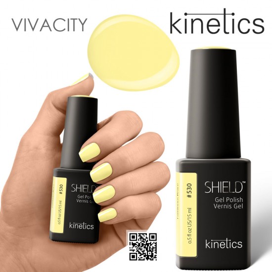 Kinetics Shield Gel Polish #530 Luminous Peace 15ml Kinetics Shield Gel Polish #530 Luminous Peace 15ml