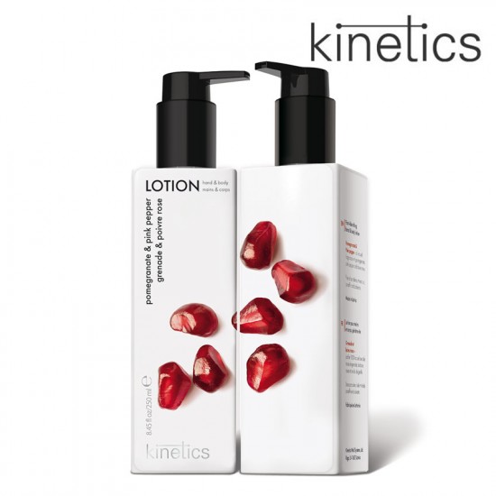 Kinetics Hand&Soul granātābolu un rozā piparu losjons 250ml Kinetics Hand&Soul granātābolu un rozā piparu losjons 250ml