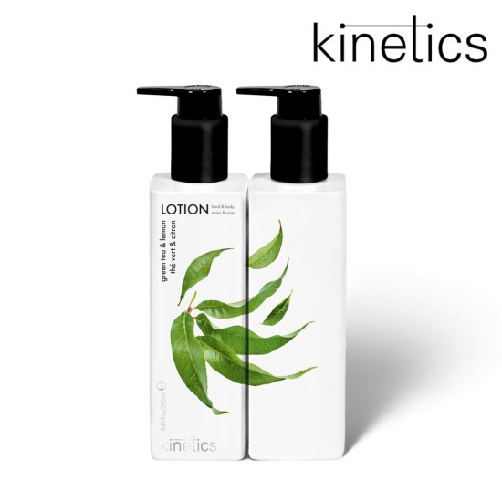 Kinetics Hand & Body Lotion Green tea & Lemon 250ml Kinetics Hand & Body Lotion Green tea & Lemon 250ml