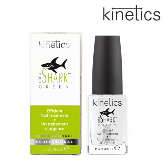 Kinetics Nano Green Shark nagu stiprinātājs 15ml Kinetics Nano Green Shark nagu stiprinātājs 15ml