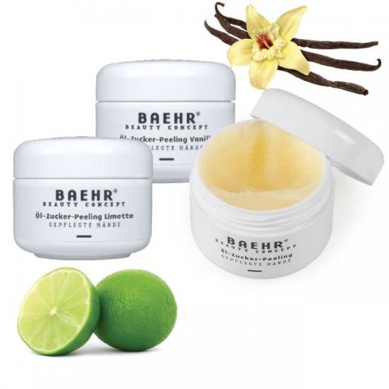 Baehr Öl-Zucker-Peeling cukura pīlings ar citrona aromātu 50ml Baehr Öl-Zucker-Peeling cukura pīlings ar citrona aromātu 50ml
