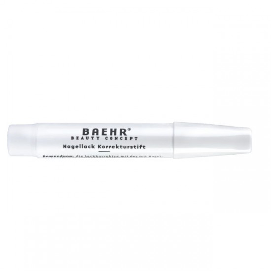 Baehr Nagellack Korrekturstift zīmulis lakas korekcijai 3ml Baehr Nagellack Korrekturstift zīmulis lakas korekcijai 3ml