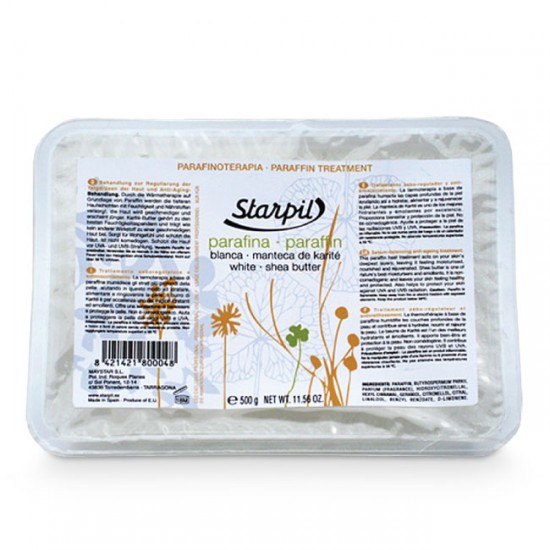 White Shea Butter Karite Paraffin Wax Starpil, 500 g White Shea Butter Karite Paraffin Wax Starpil, 500 g
