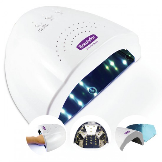 UV-Led lampa manikīram Beautyfor 24/48W ar taimeri UV-Led lampa manikīram Beautyfor 24/48W ar taimeri