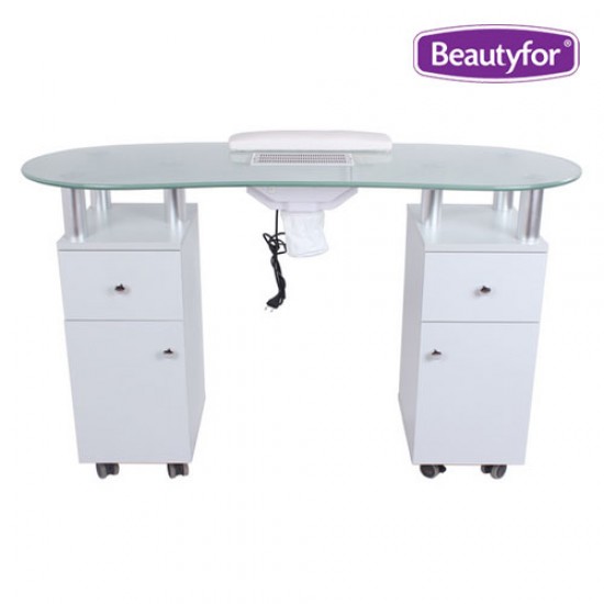 Manikīra galds Beautyfor ar putekļu nosūcēju Manikīra galds Beautyfor ar putekļu nosūcēju