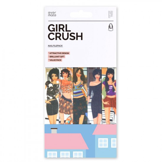 Maxmate Evermate Girl Crush emery board set 5pcs Maxmate Evermate Girl Crush emery board set 5pcs