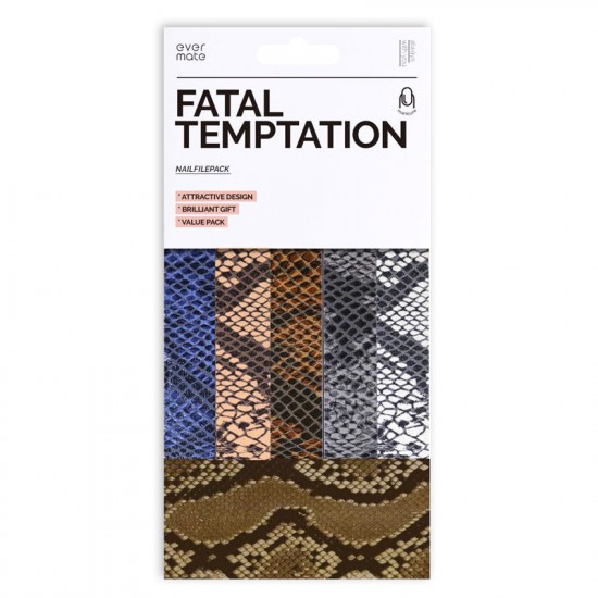 Maxmate Evermate Fatal Temptation emery board set 5pcs