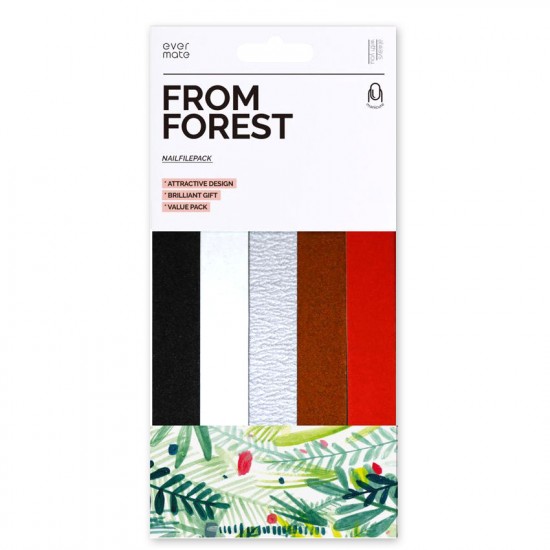 Maxmate Evermate From Forest emery board set 10pcs Maxmate Evermate From Forest emery board set 10pcs