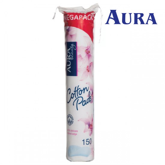 Aura Beauty cotton pads 150шт. Aura Beauty cotton pads 150шт.