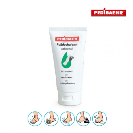 Pedibaehr Fußdeobalsam бальзам с фарнезолом для потеющих ног 75ml Pedibaehr Fußdeobalsam бальзам с фарнезолом для потеющих ног 75ml