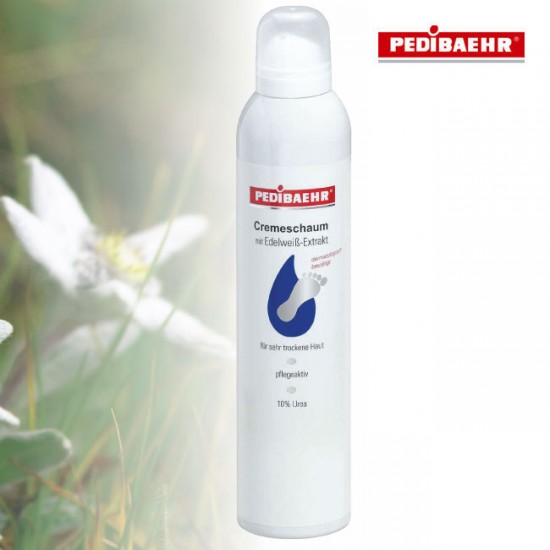 Pedibaehr Cremeschaum putojošs krēms ar ēdelveisu 125ml