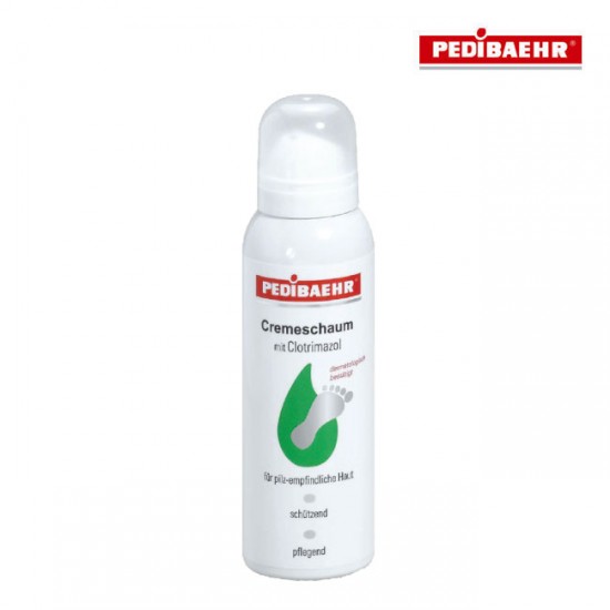 Pedibaehr Cremeschaum krēms-putas ar klotrimazolu 125ml Pedibaehr Cremeschaum krēms-putas ar klotrimazolu 125ml