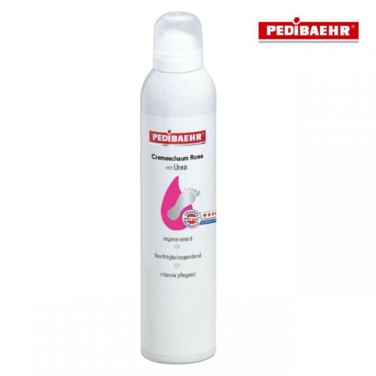 Pedibaehr Cremeschaum putojošs krēms ar rožu eļļu 300ml