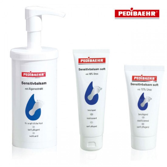 Pedibaehr Sensitivbalsam balzams ar 10% urīnvielu 125ml Pedibaehr Sensitivbalsam balzams ar 10% urīnvielu 125ml