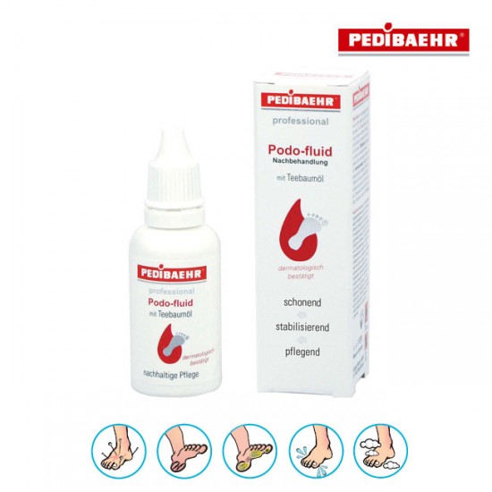 Pedibaehr Podo-fluid ar tējas koka eļļu 30ml Pedibaehr Podo-fluid ar tējas koka eļļu 30ml