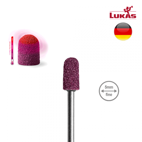 Lukas SK Thermo Podo abrazīvais uzvāznis 5mm smalkais Lukas SK Thermo Podo abrazīvais uzvāznis 5mm smalkais