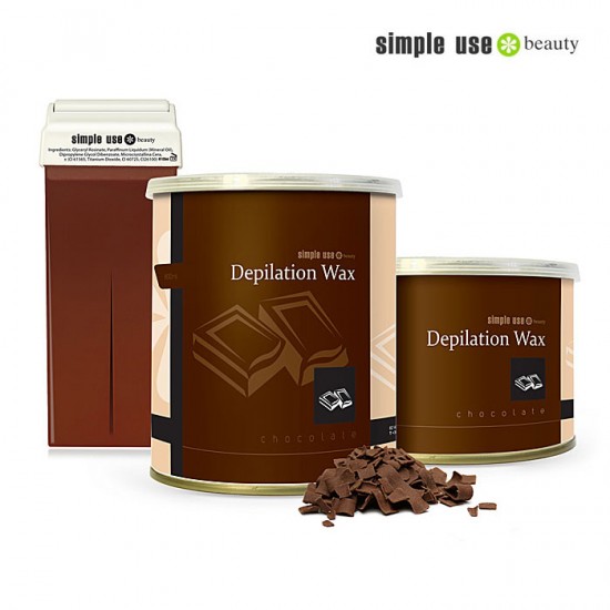 Simple Use šokolādes depilācijas vasks 100ml