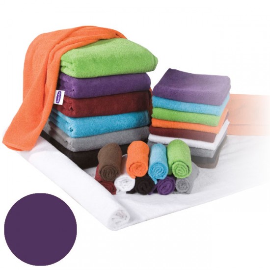 Terry towel 100x180cm violet Terry towel 100x180cm violet