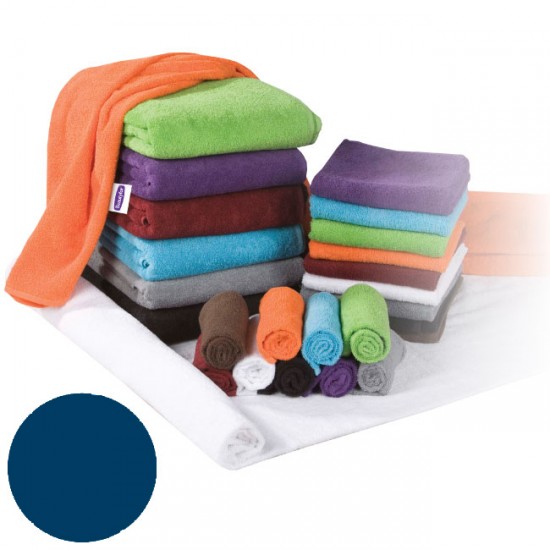 Terry towel 30x50cm blue