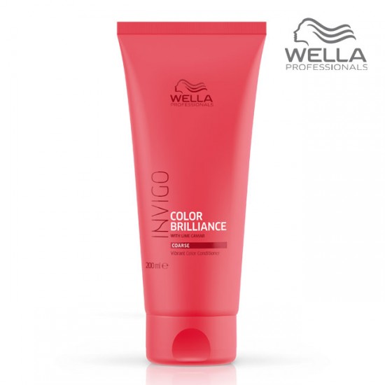 Wella Invigo Color Brilliance Shampoo Coarse kondicionieris krāsotiem matiem 200ml Wella Invigo Color Brilliance Shampoo Coarse kondicionieris krāsotiem matiem 200ml