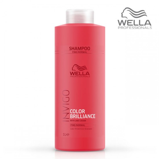 Wella Invigo Color Brilliance Shampoo Fine Šampūns krāsotiem matiem 1000ml Wella Invigo Color Brilliance Shampoo Fine Šampūns krāsotiem matiem 1000ml