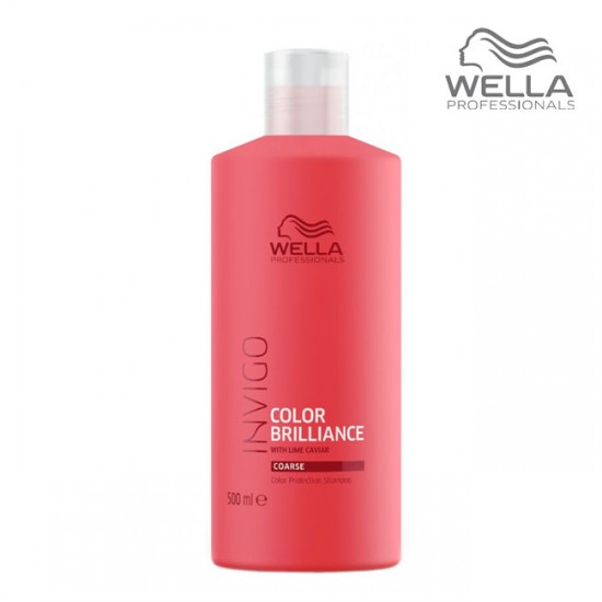 Wella Invigo Color Brilliance Shampoo Coarse Šampūns krāsotiem matiem 500ml Wella Invigo Color Brilliance Shampoo Coarse Šampūns krāsotiem matiem 500ml