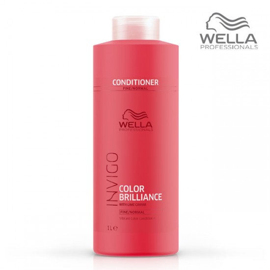 Wella Invigo Color Brilliance Conditioner Fine kondicionieris krāsotiem matiem 1000ml Wella Invigo Color Brilliance Conditioner Fine kondicionieris krāsotiem matiem 1000ml