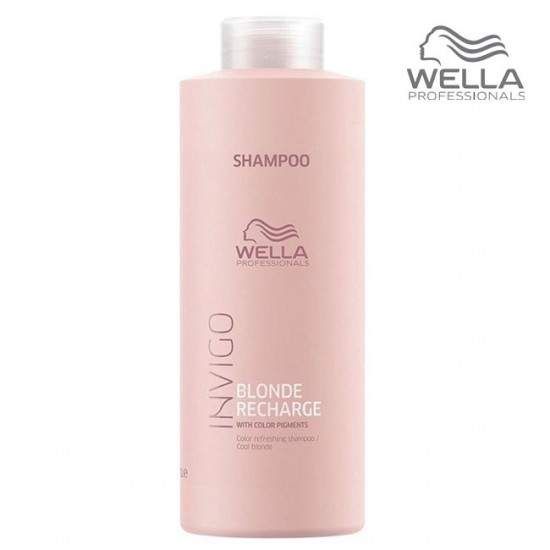Wella Invigo Blonde Recharge Shampoo 1000ml Wella Invigo Blonde Recharge Shampoo 1000ml