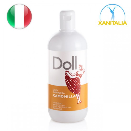Post Wax Oil with Chamomile, Xanitalia Doll 500ml. Post Wax Oil with Chamomile, Xanitalia Doll 500ml.